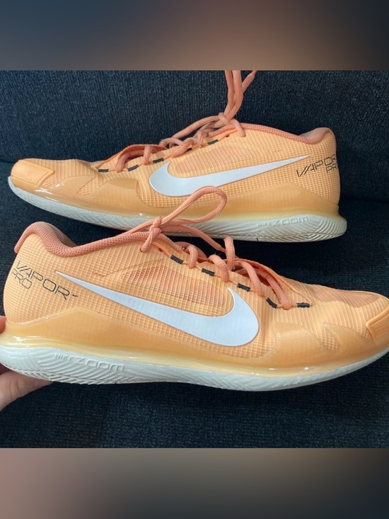 Nike Other - Nike Court Air Zoom Vapor Pro Tennis Shoes Men’s 9.5 Peach Cream CZ0220-800